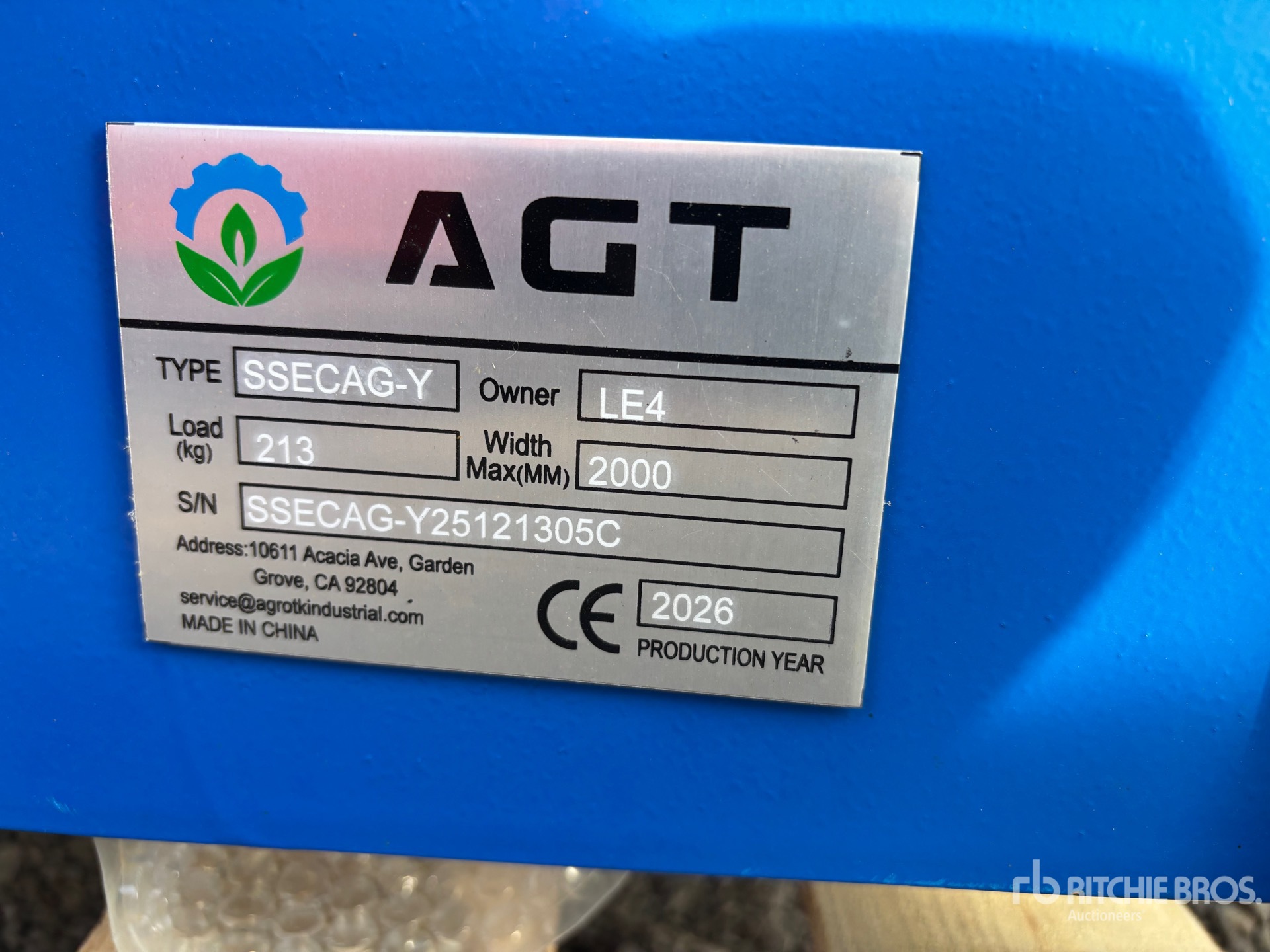 2026 AGT SSECAG-Y