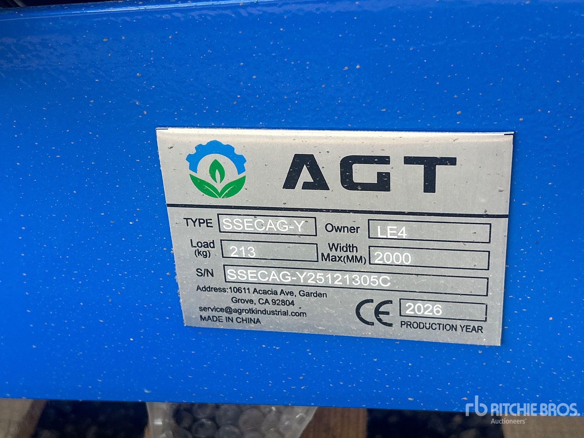 2026 AGT SSECAG-Y