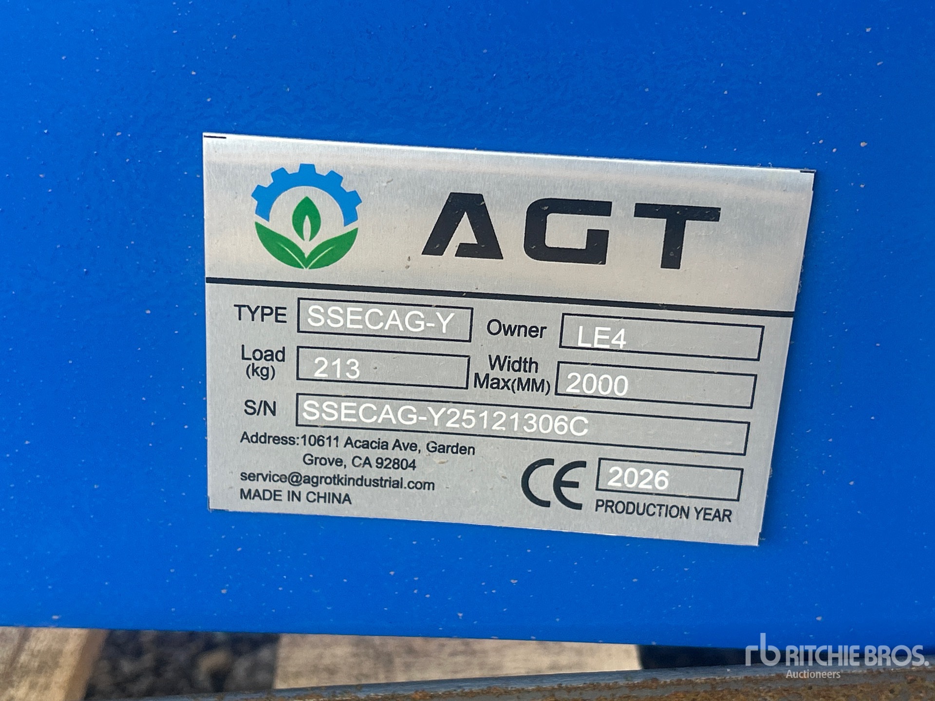 2026 AGT SSECAG-Y