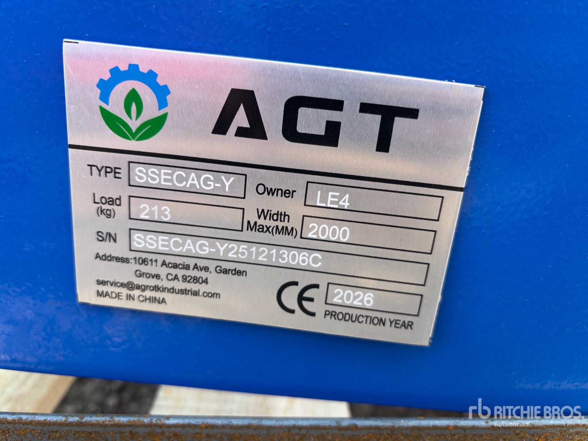 2026 AGT SSECAG-Y