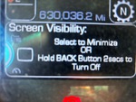 General Appearance with Hour Meter / Odometer