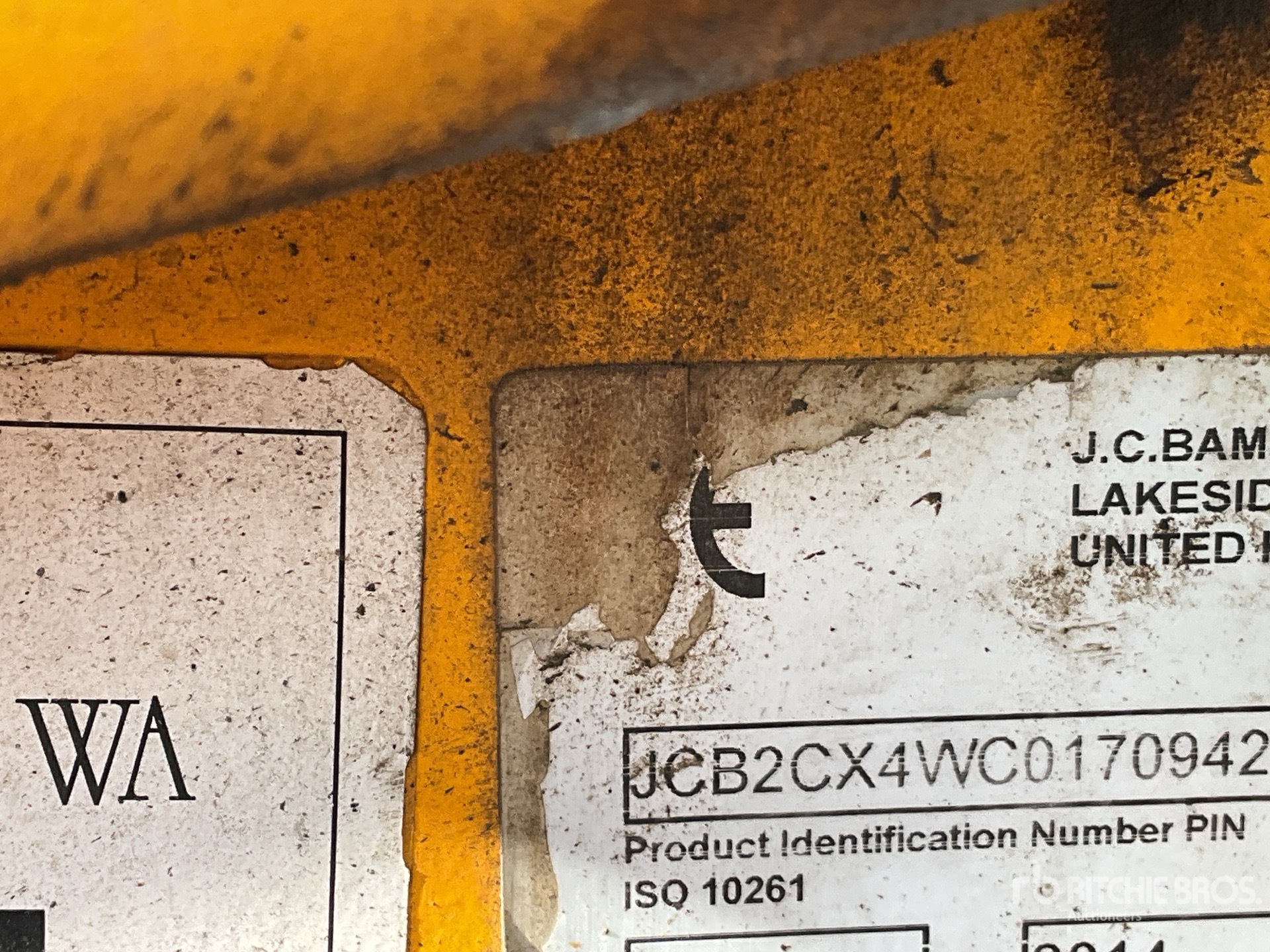 2014 JCB 2CX STREETMASTE