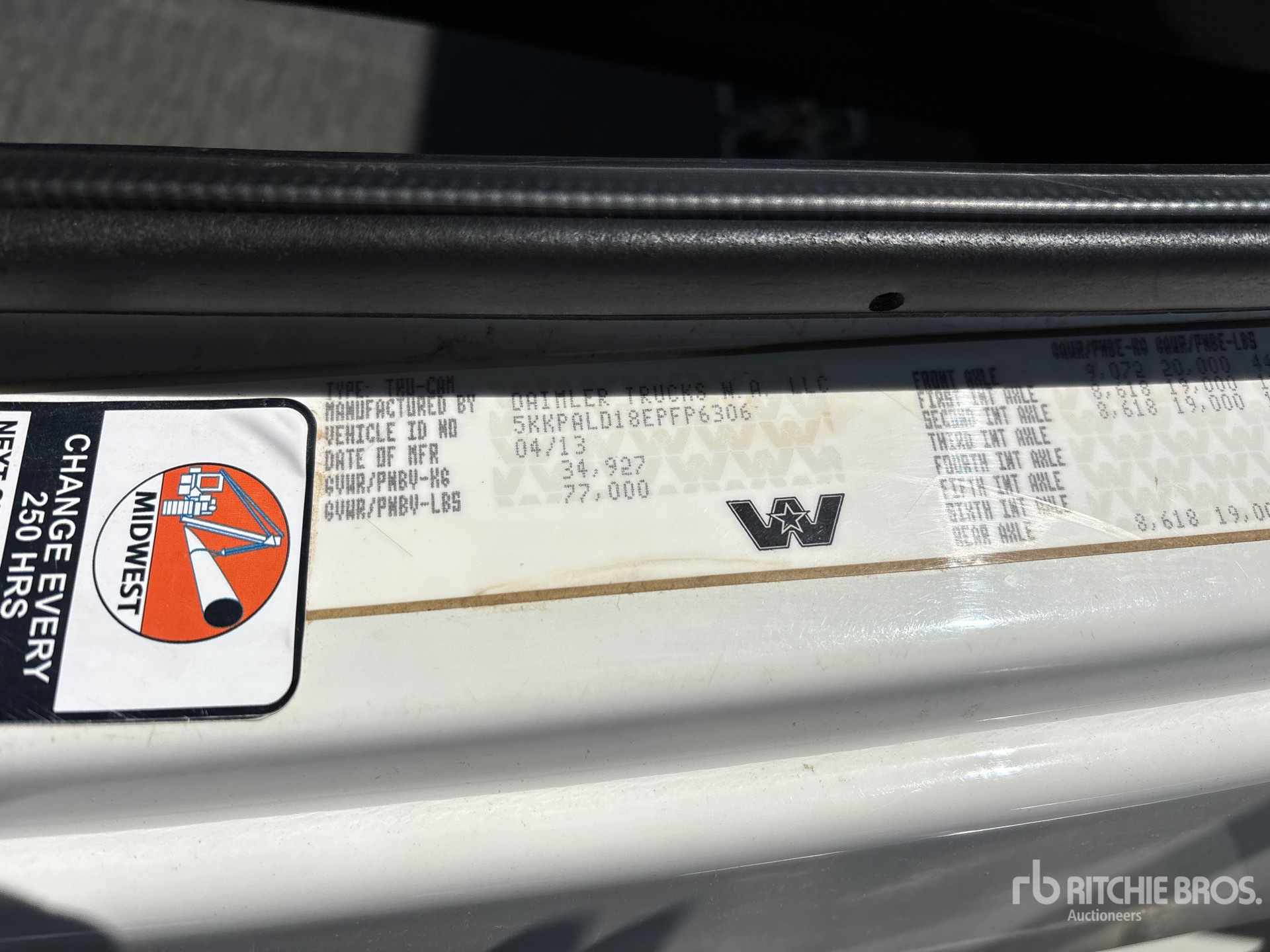 2014 Western Star 4900SA
