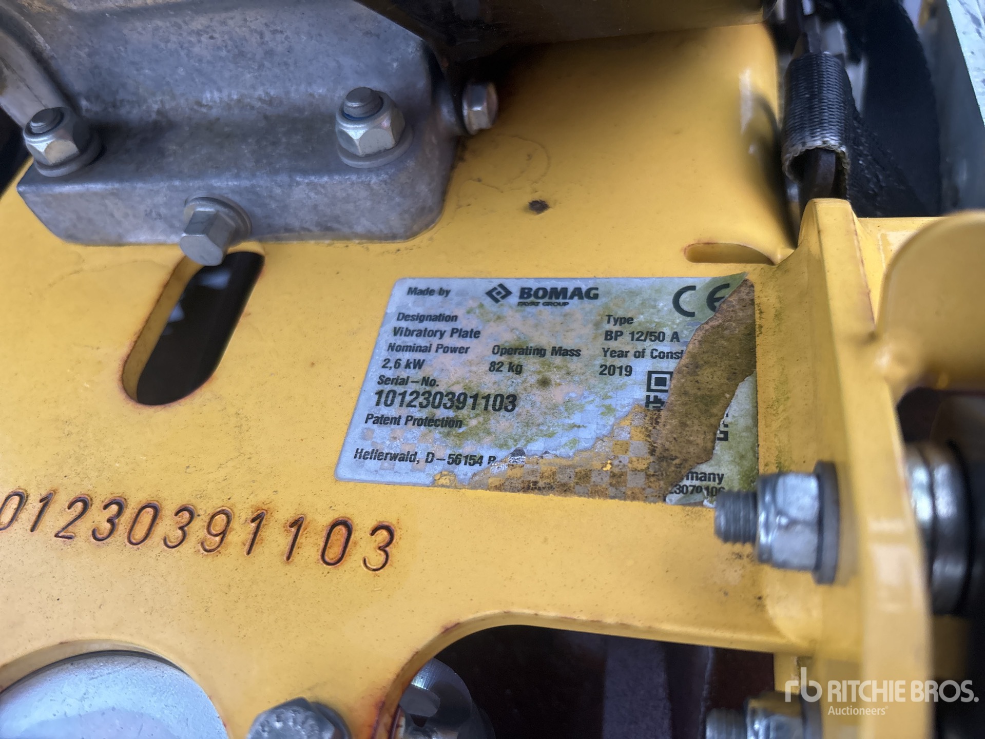 2019 Bomag BP12/50 A