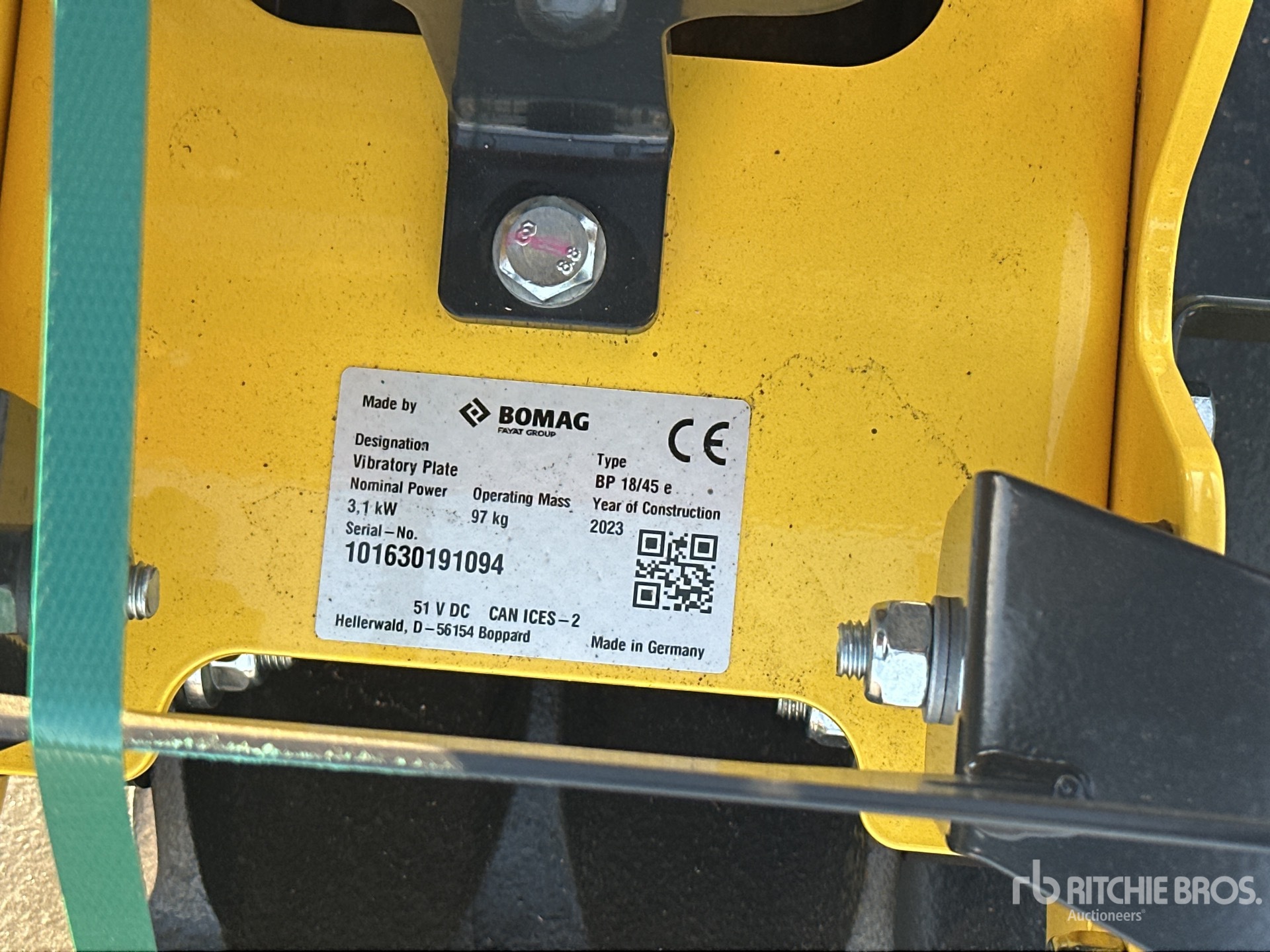 2023 Bomag BP18/45