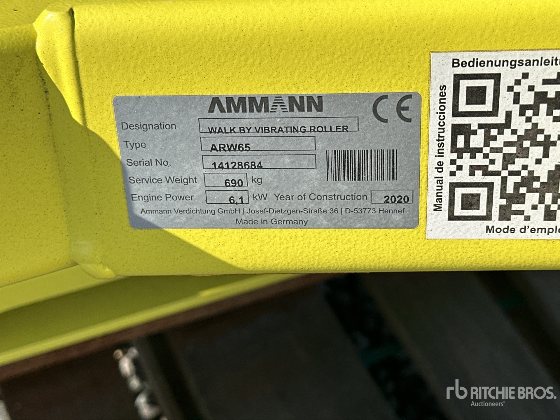 2020 Ammann ARW65