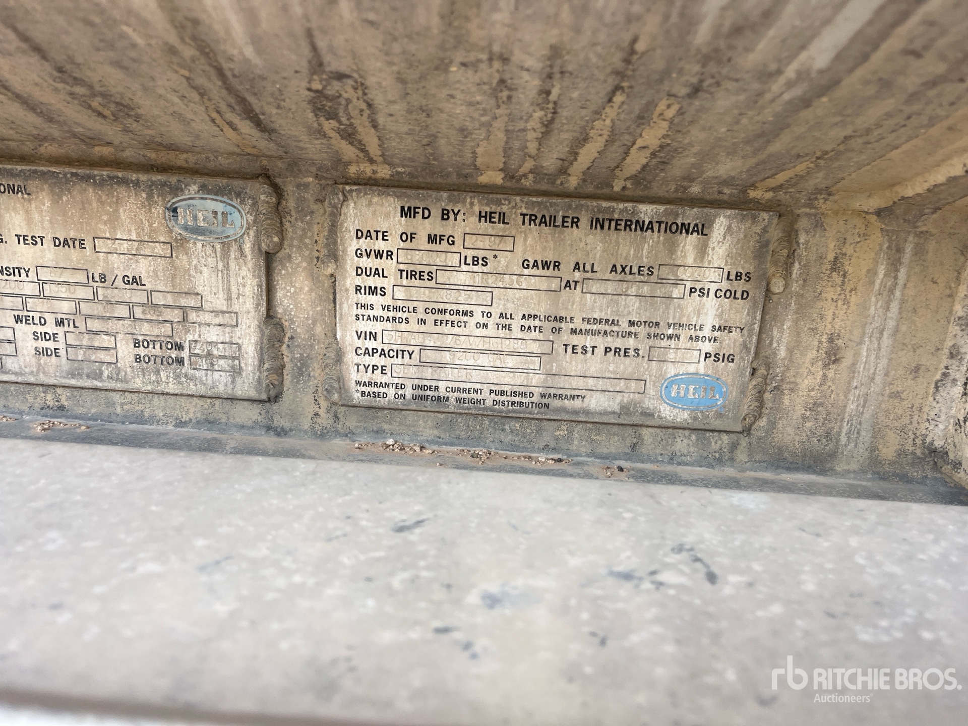1997 Heil 9200 gal T/A