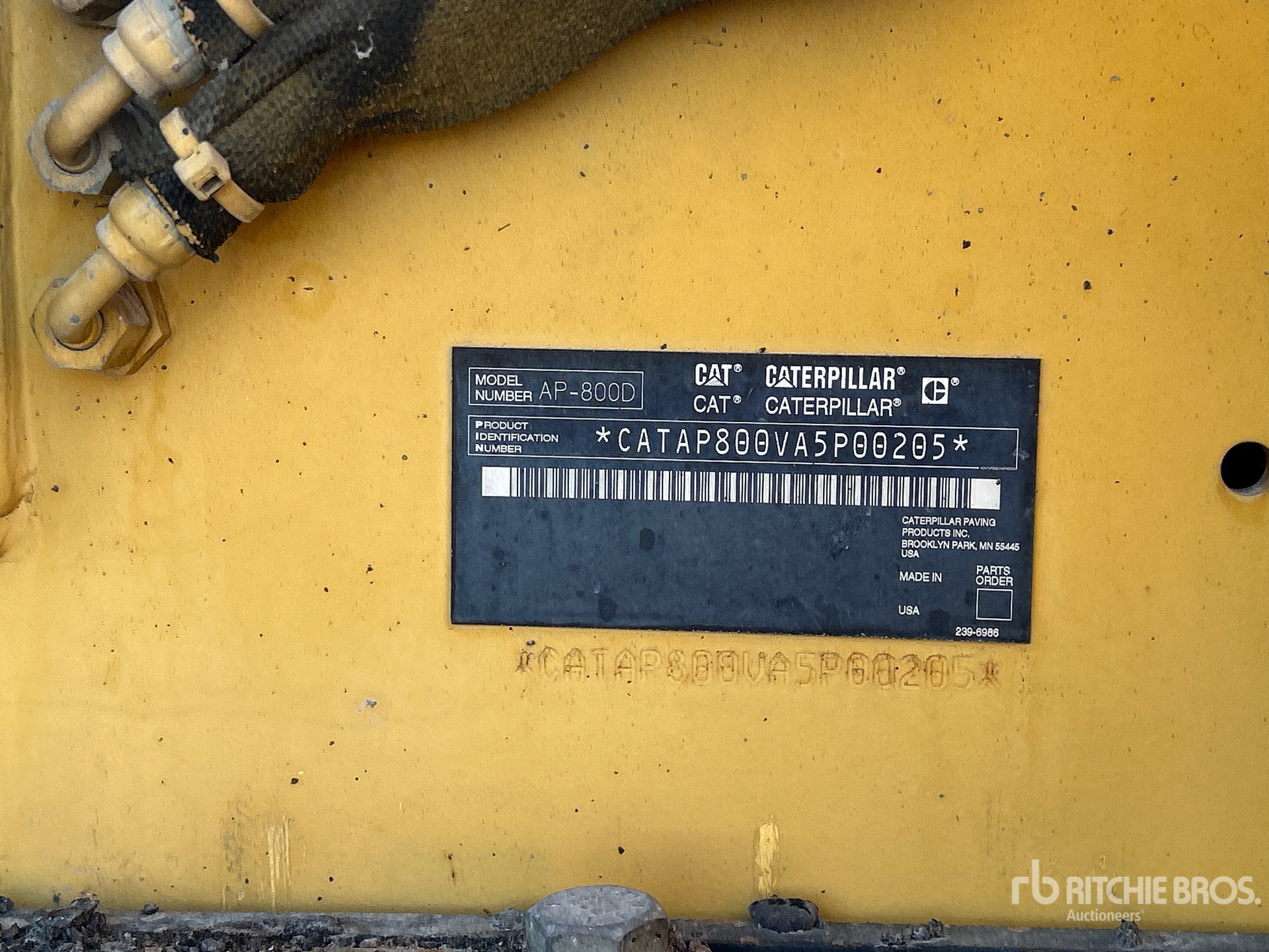2007 Caterpillar AP-800D