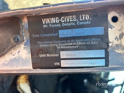 General Appearance with Frame Stamp Serial Number/VIN Photo