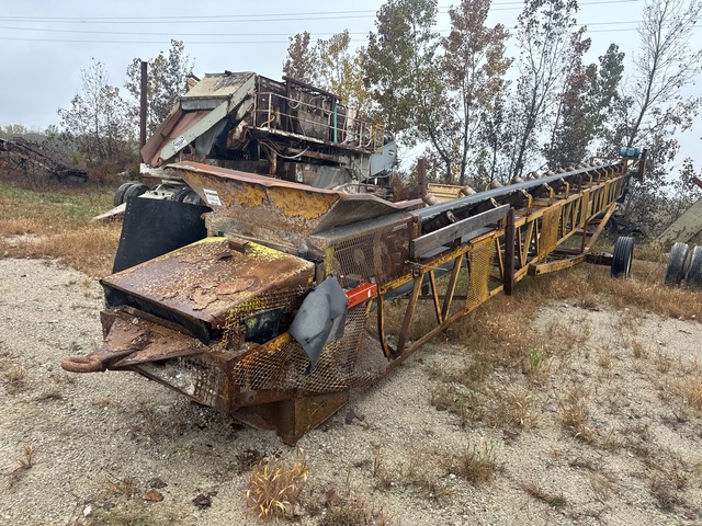 30"x60' 26 in x 60 ft Portable Stacking Conveyor