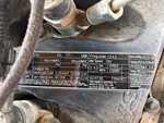 Engine with Emission Label