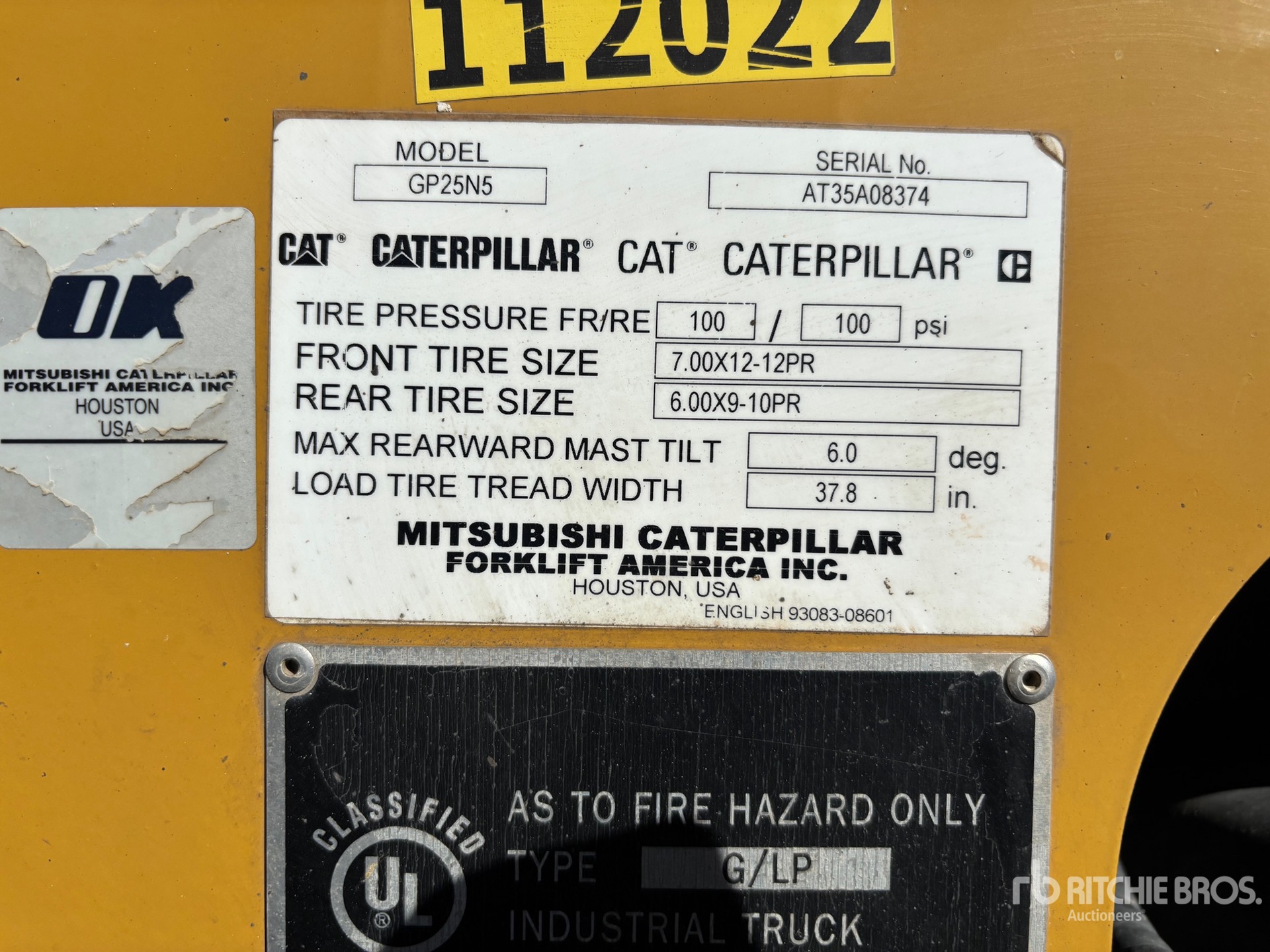 Caterpillar GP25N5