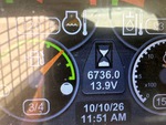 General Appearance with Hour Meter / Odometer