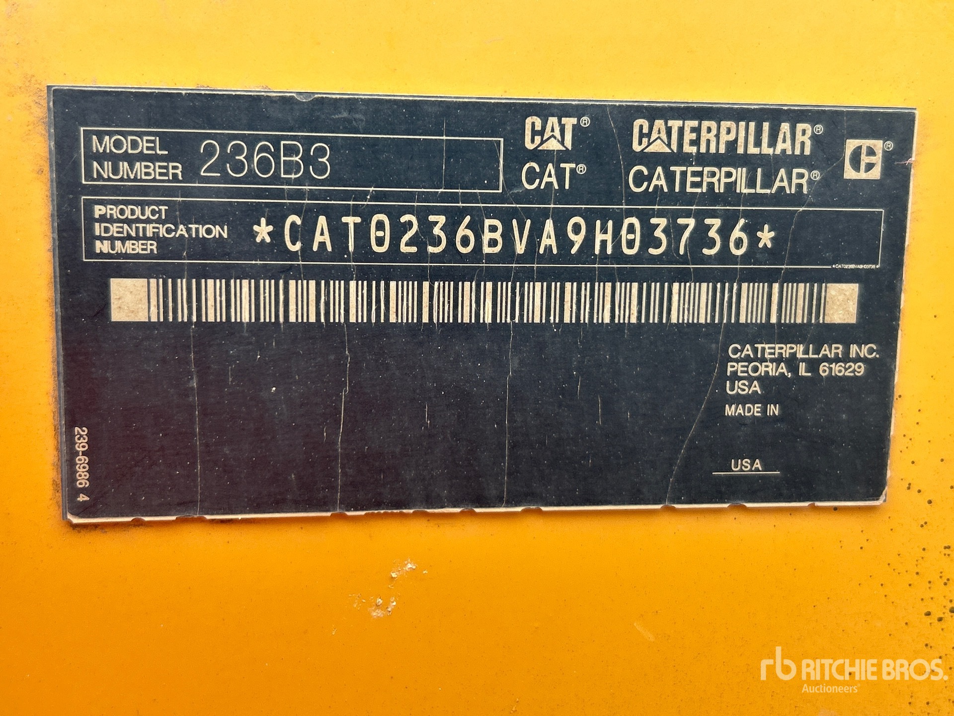 2013 Caterpillar 236B3