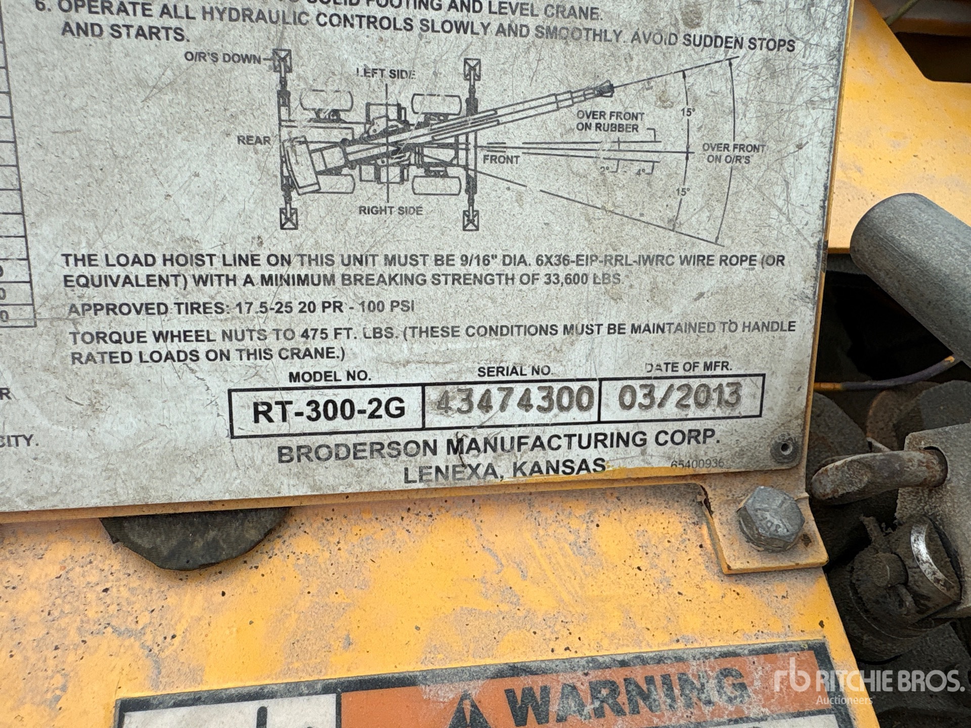 2013 Broderson RT-300-2G