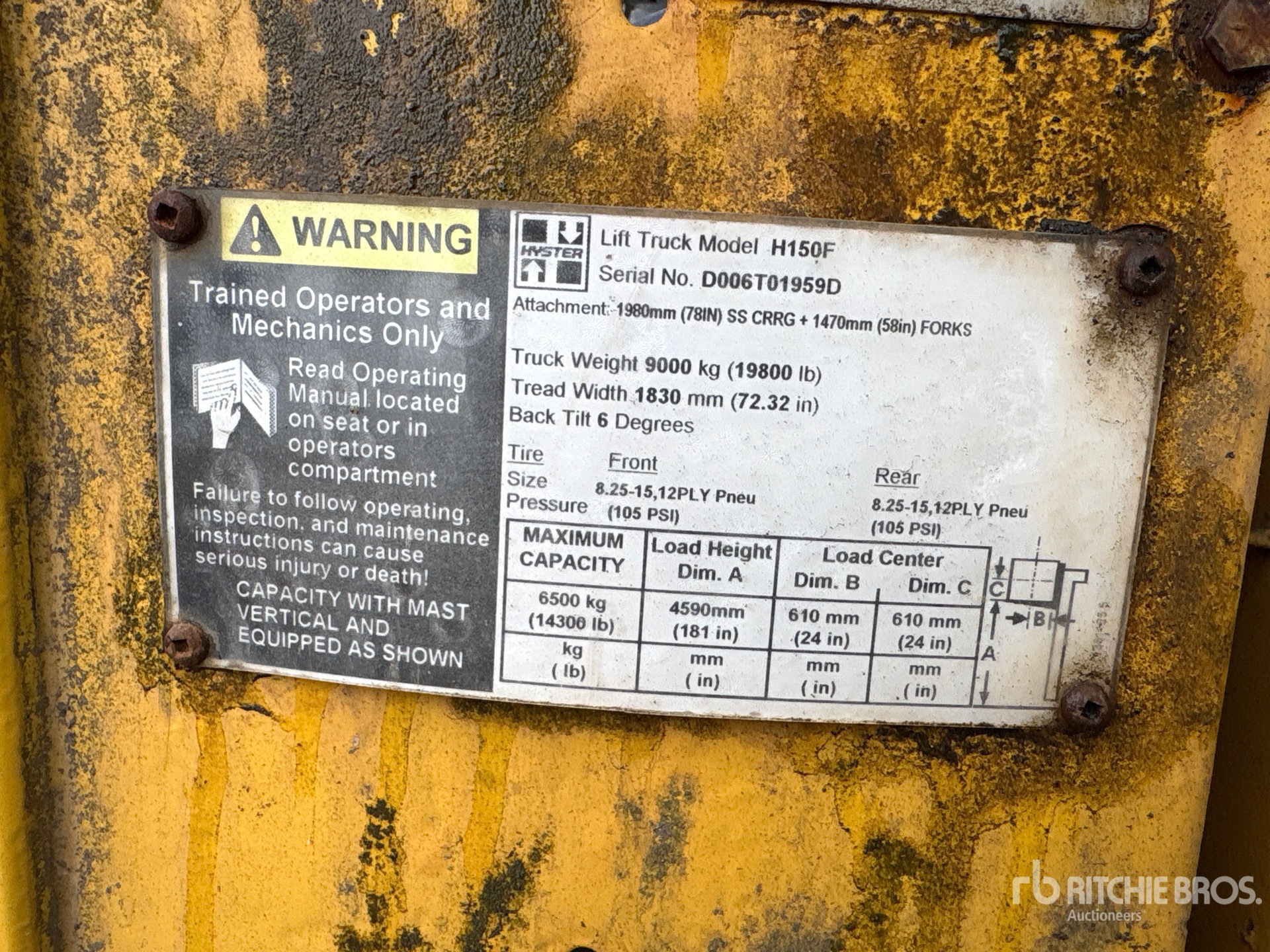 Hyster H150F