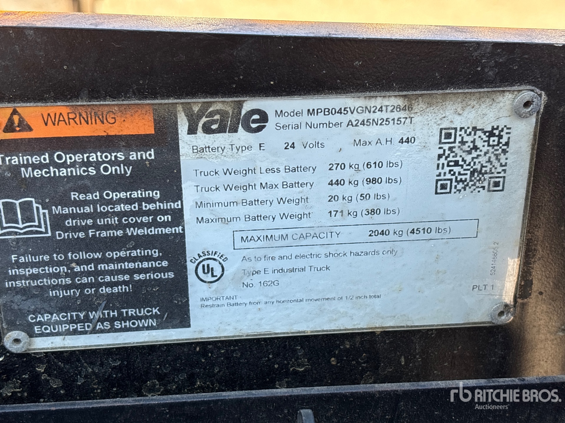 2019 Yale MPB045