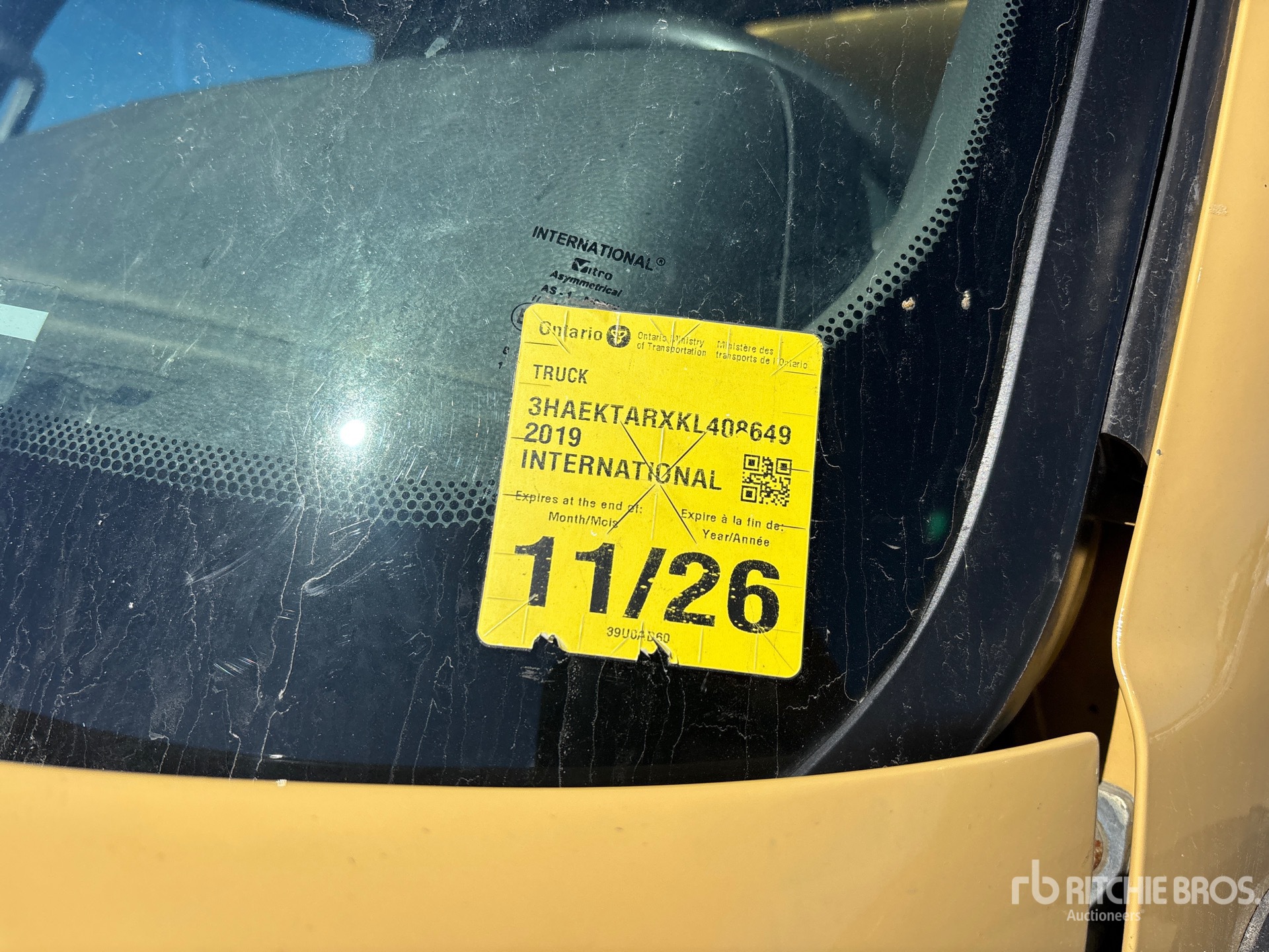 2019 International HV607