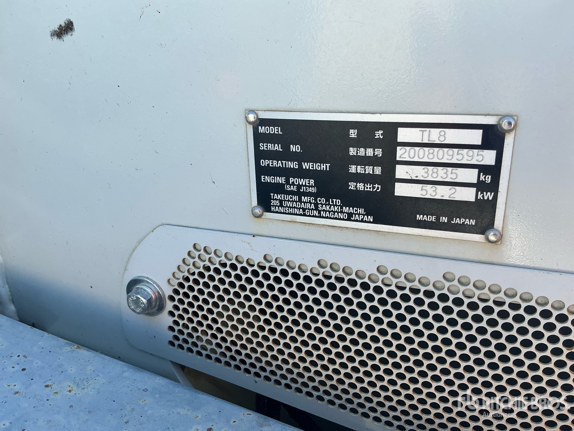 2020 Takeuchi TL8