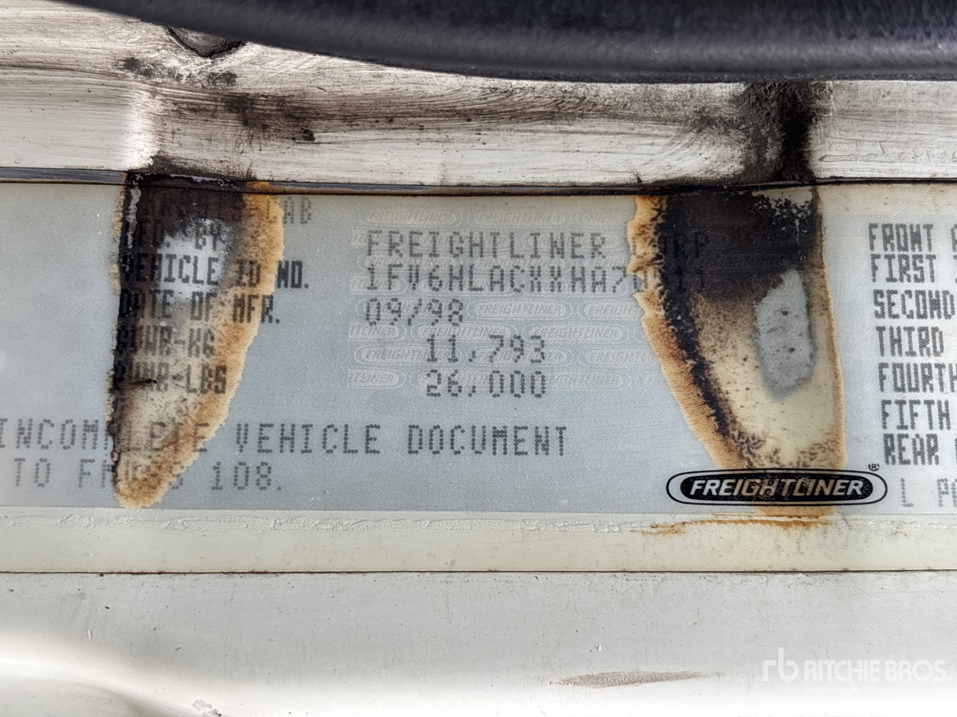 1999 Freightliner FL 70
