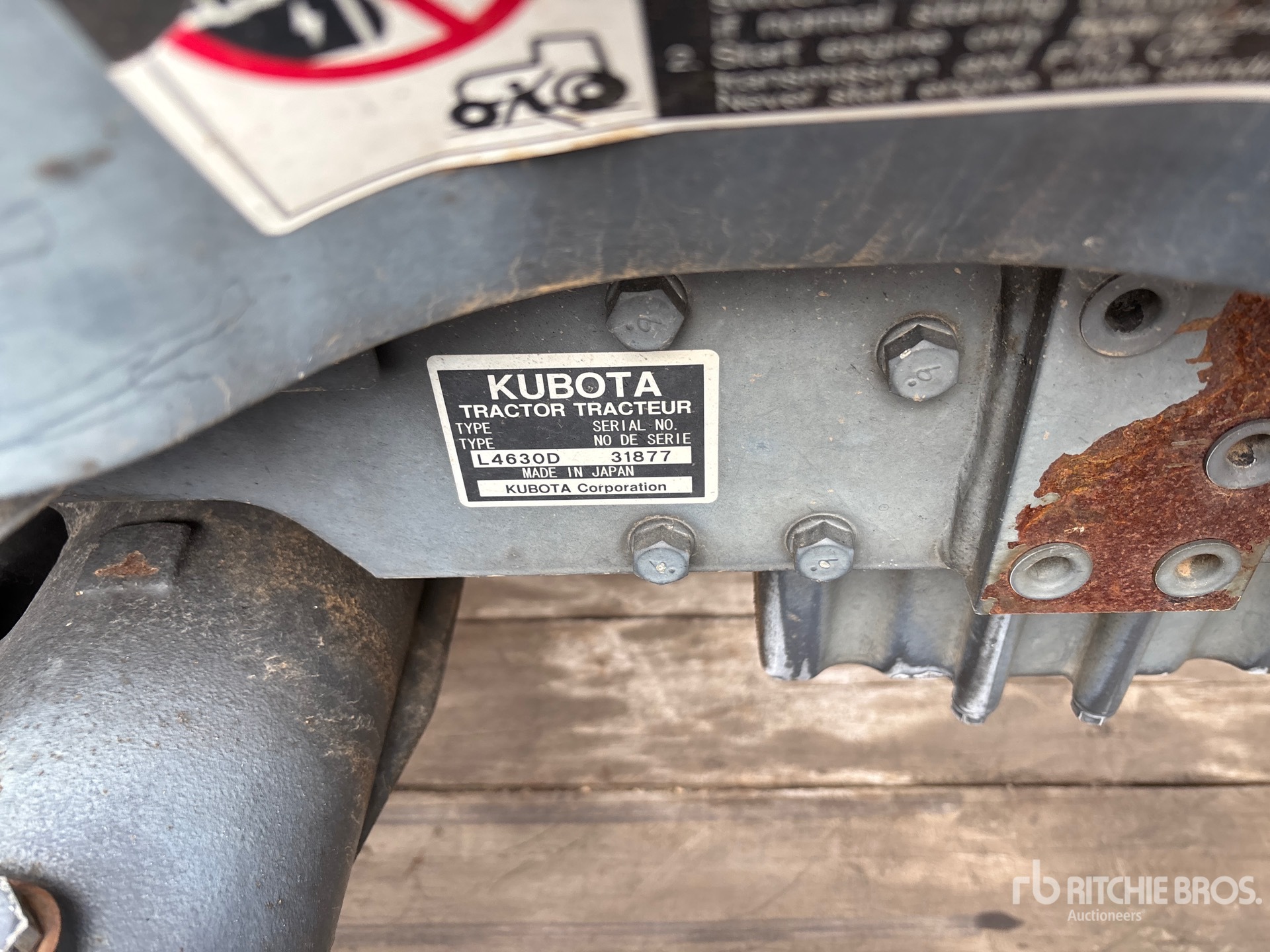 2004 Kubota L4630