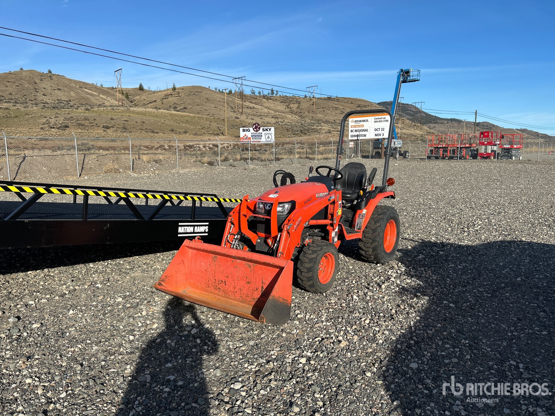 2019 Kubota B2601HSD