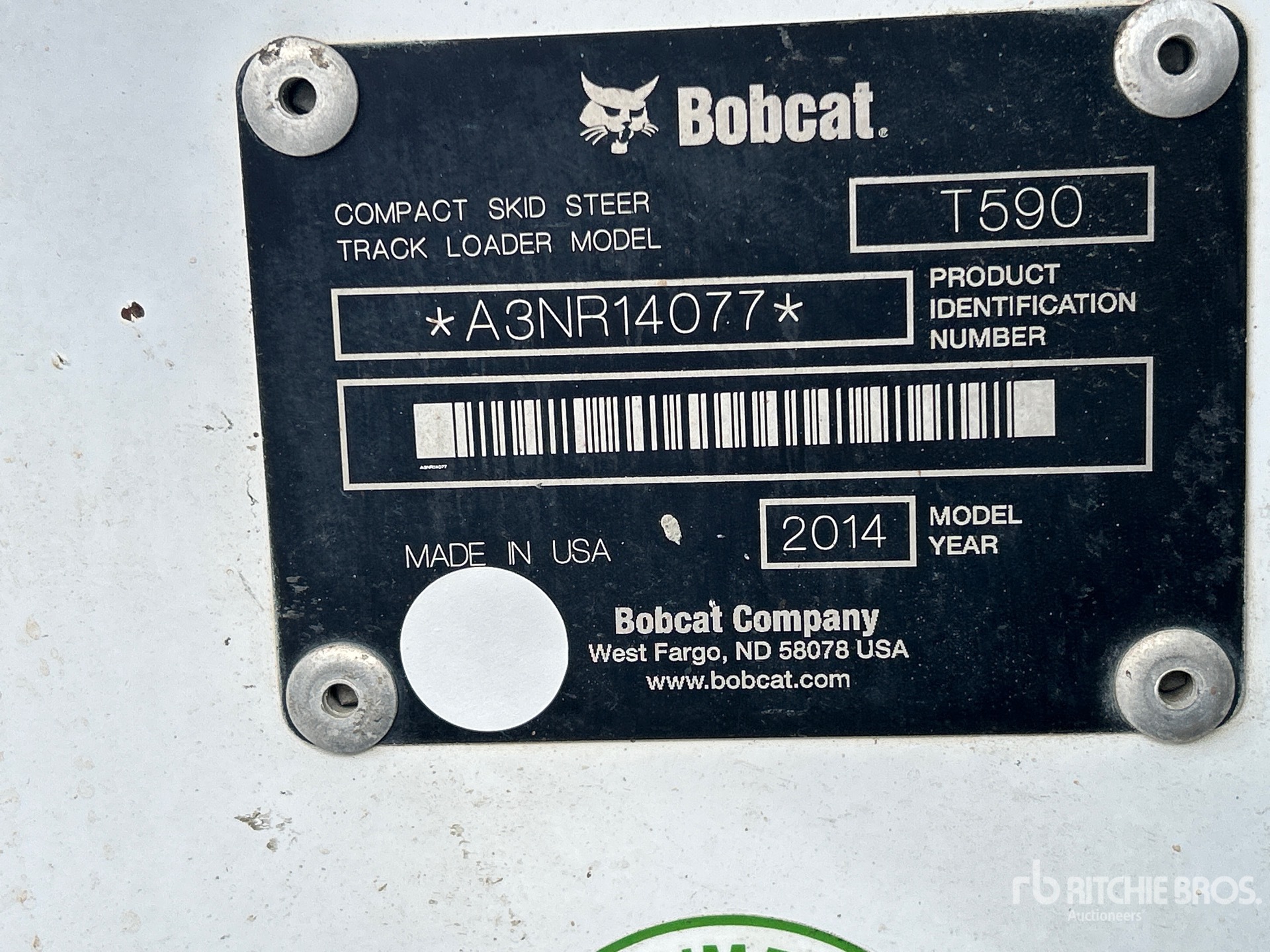 2014 Bobcat T590