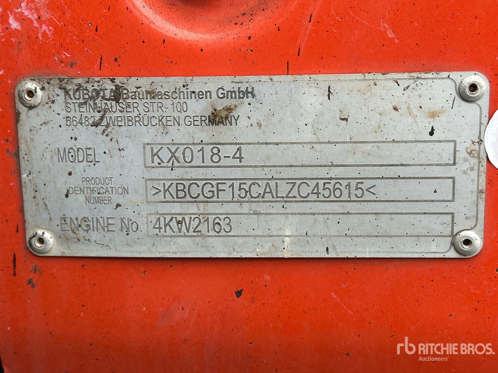 2020 Kubota KX018-4H