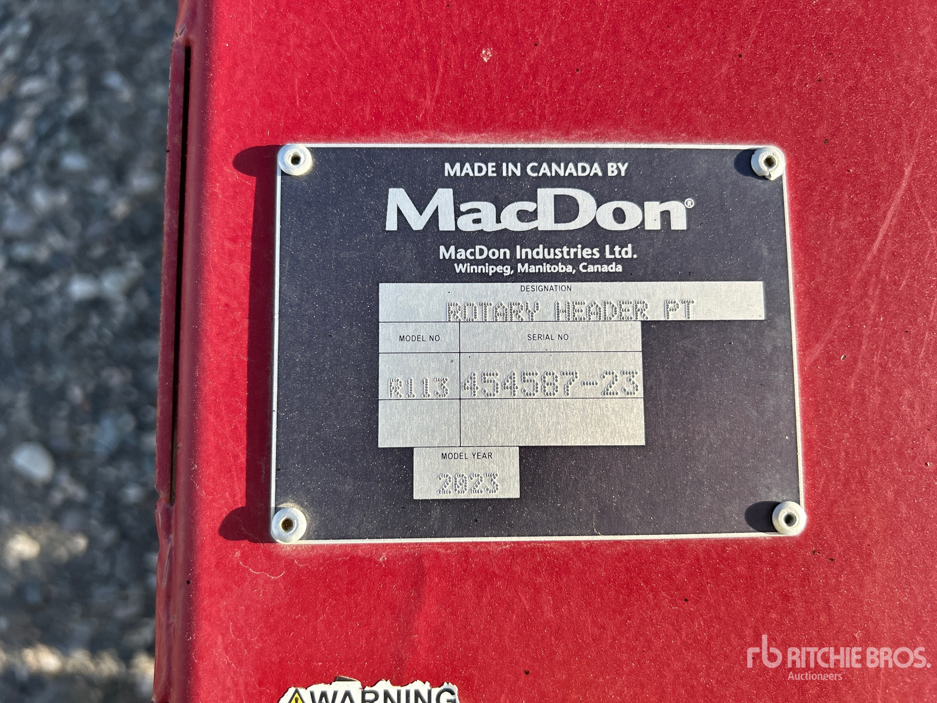 2023 Macdon R113PT