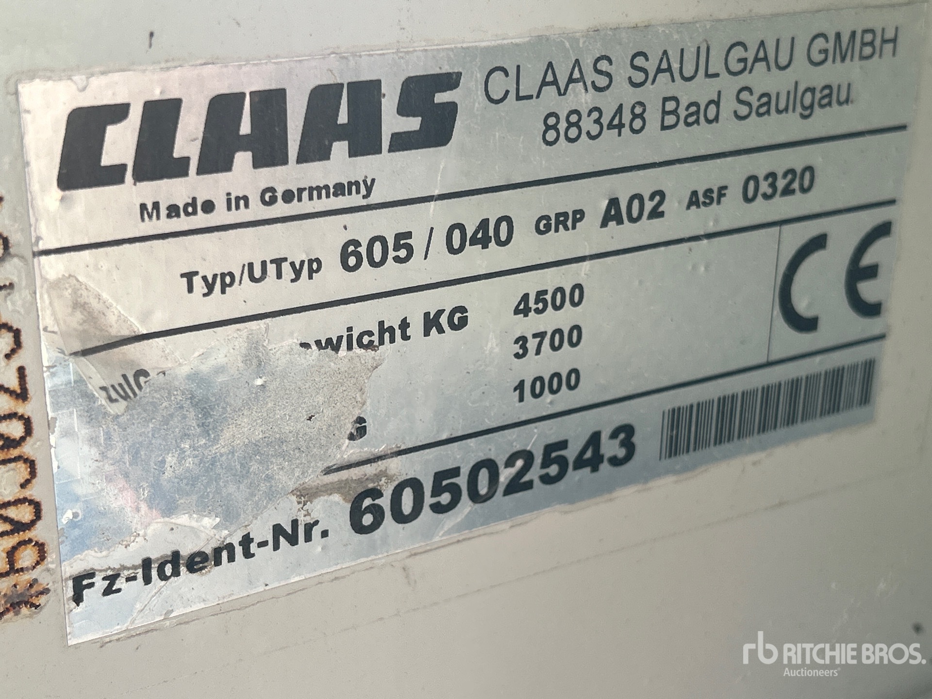 2006 Claas LINER 3000