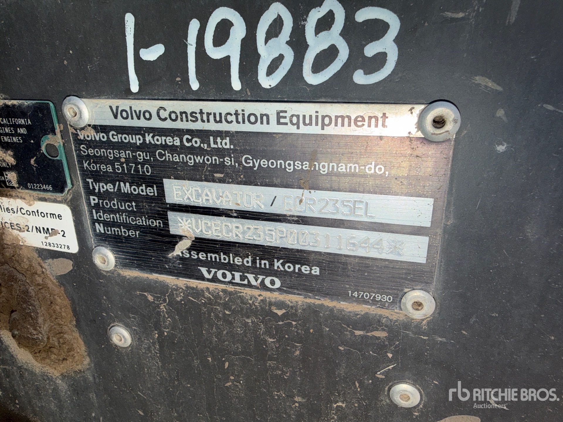 2020 Volvo ECR235EL