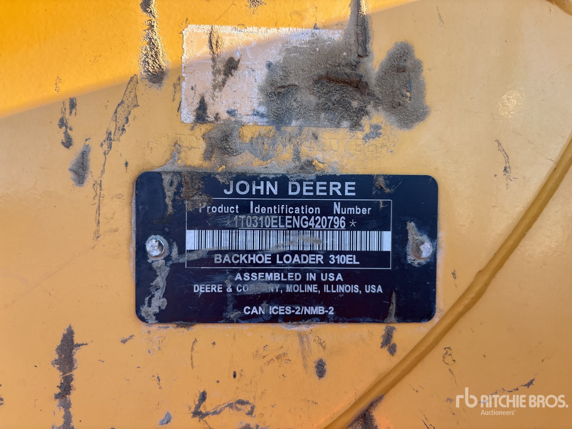 2022 John Deere 310L EP