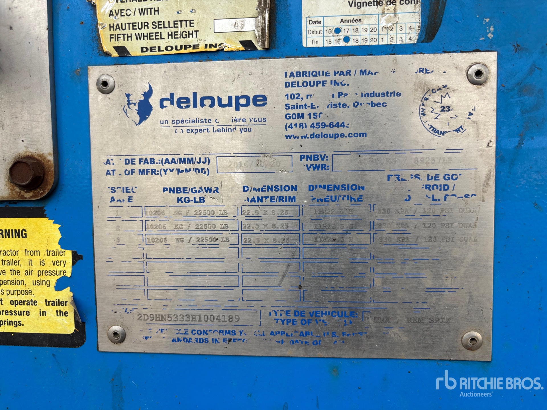 2017 Deloupe 53 ft Tri/A