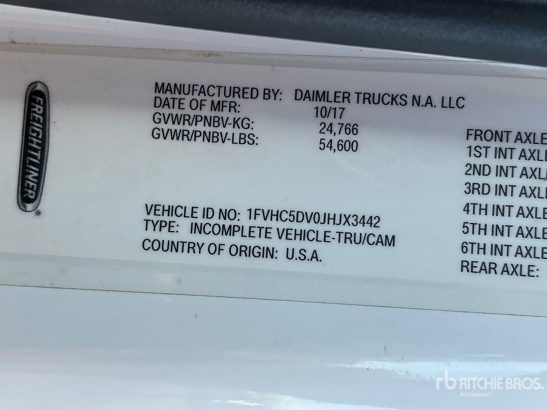 2018 Freightliner M2 112