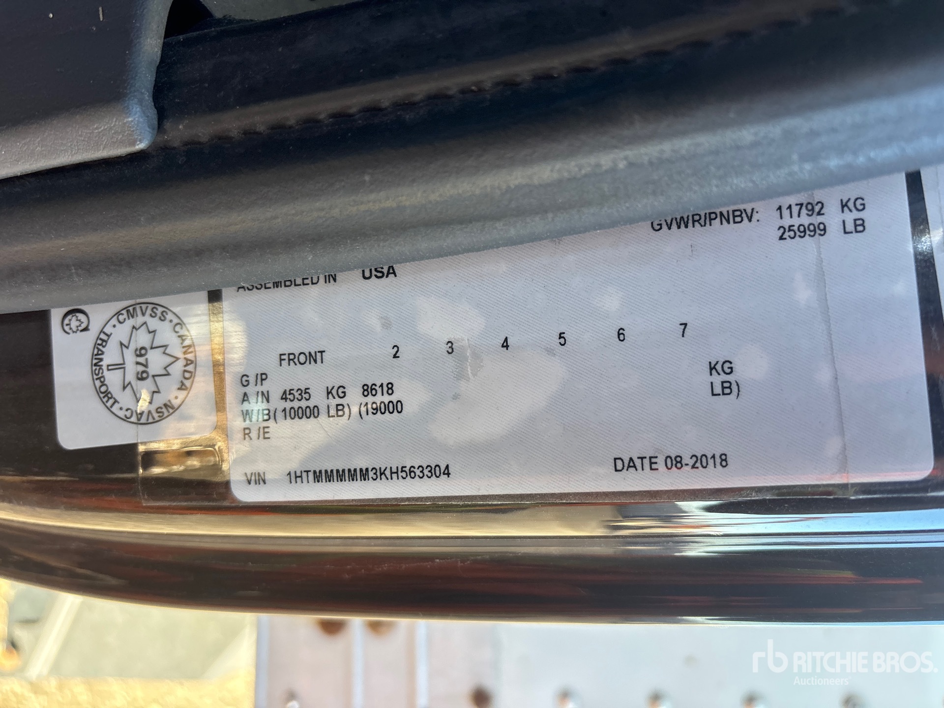 2019 International DURASTAR 4300