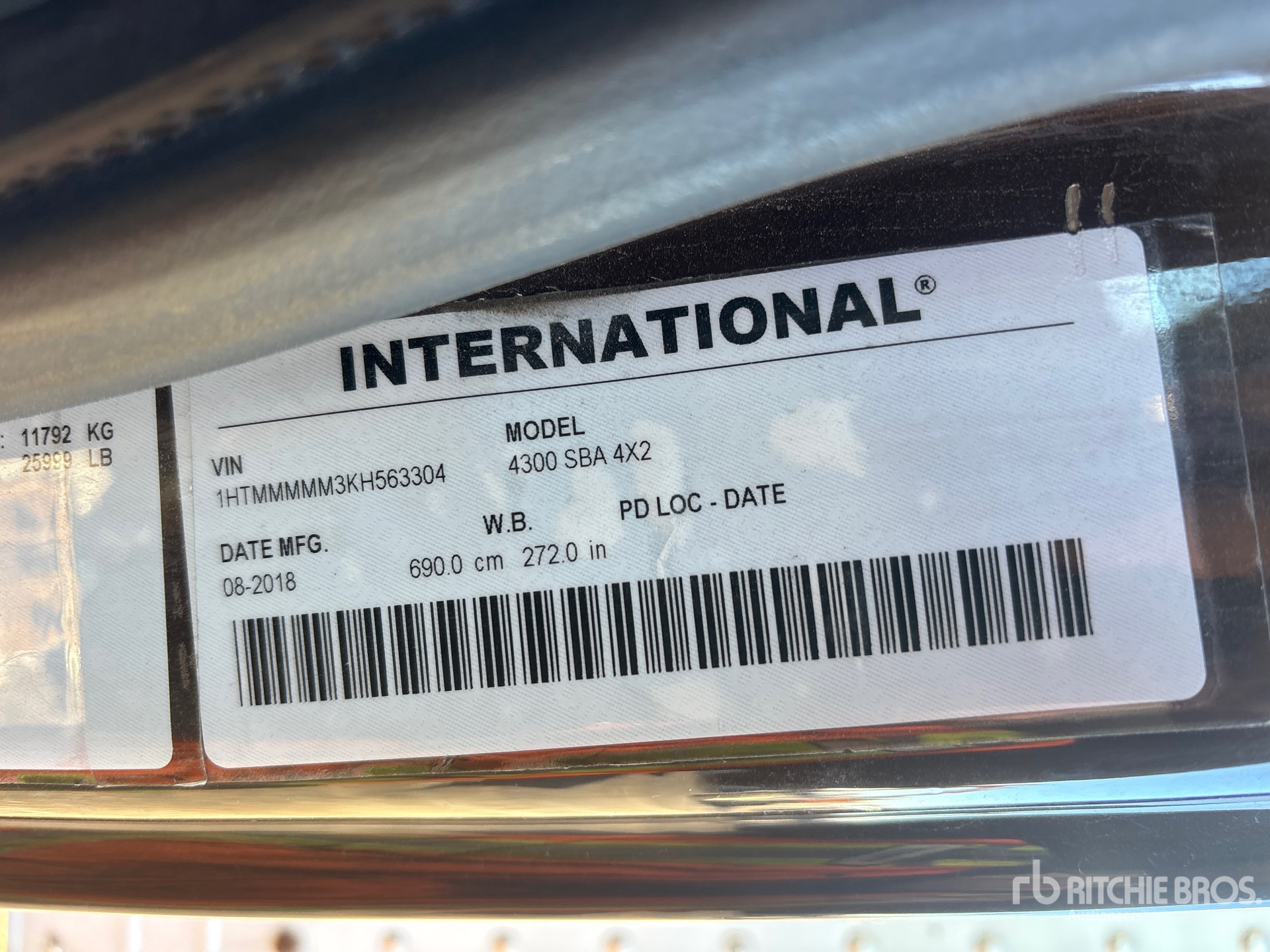 2019 International DURASTAR 4300
