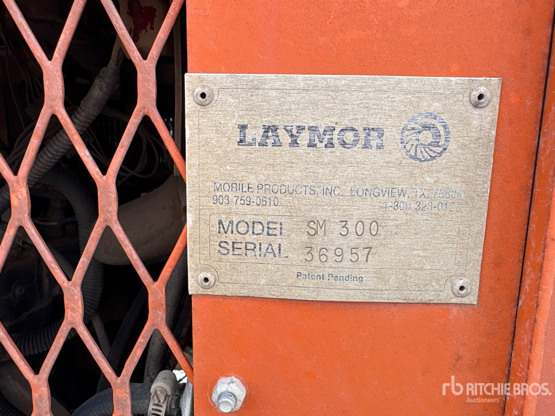 2016 Lay-Mor SM300