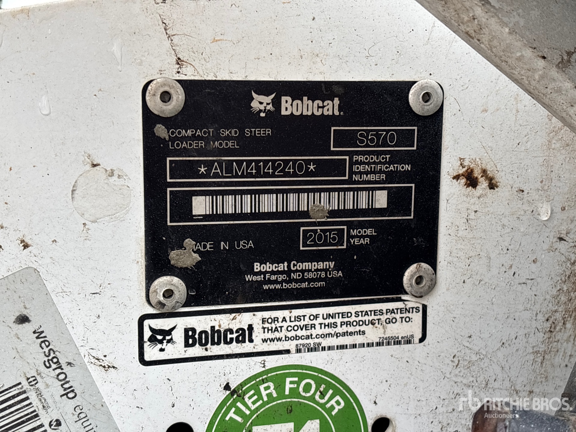 2015 Bobcat S570