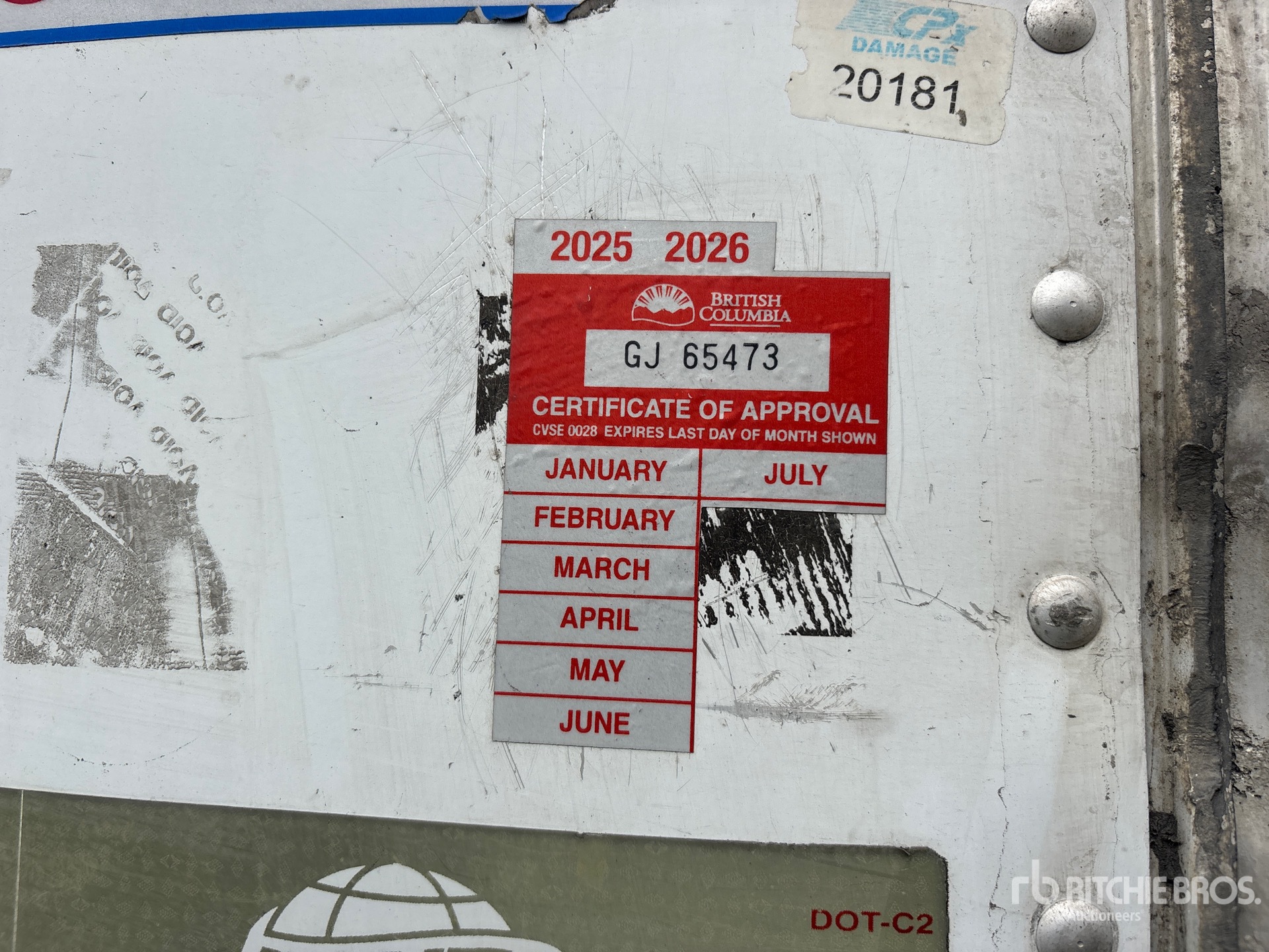 2012 Utility 53 FT X 102 IN T/A