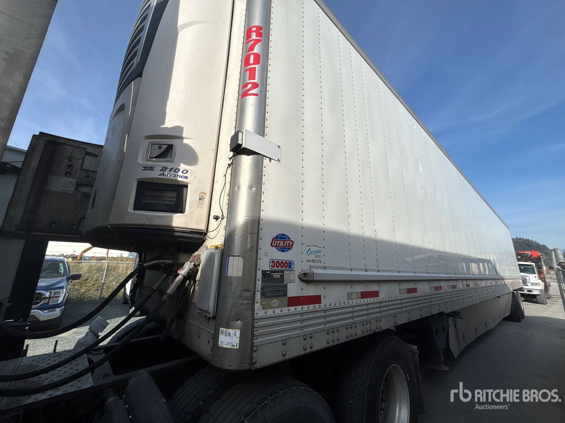 2012 Utility 53 FT X 102 IN T/A