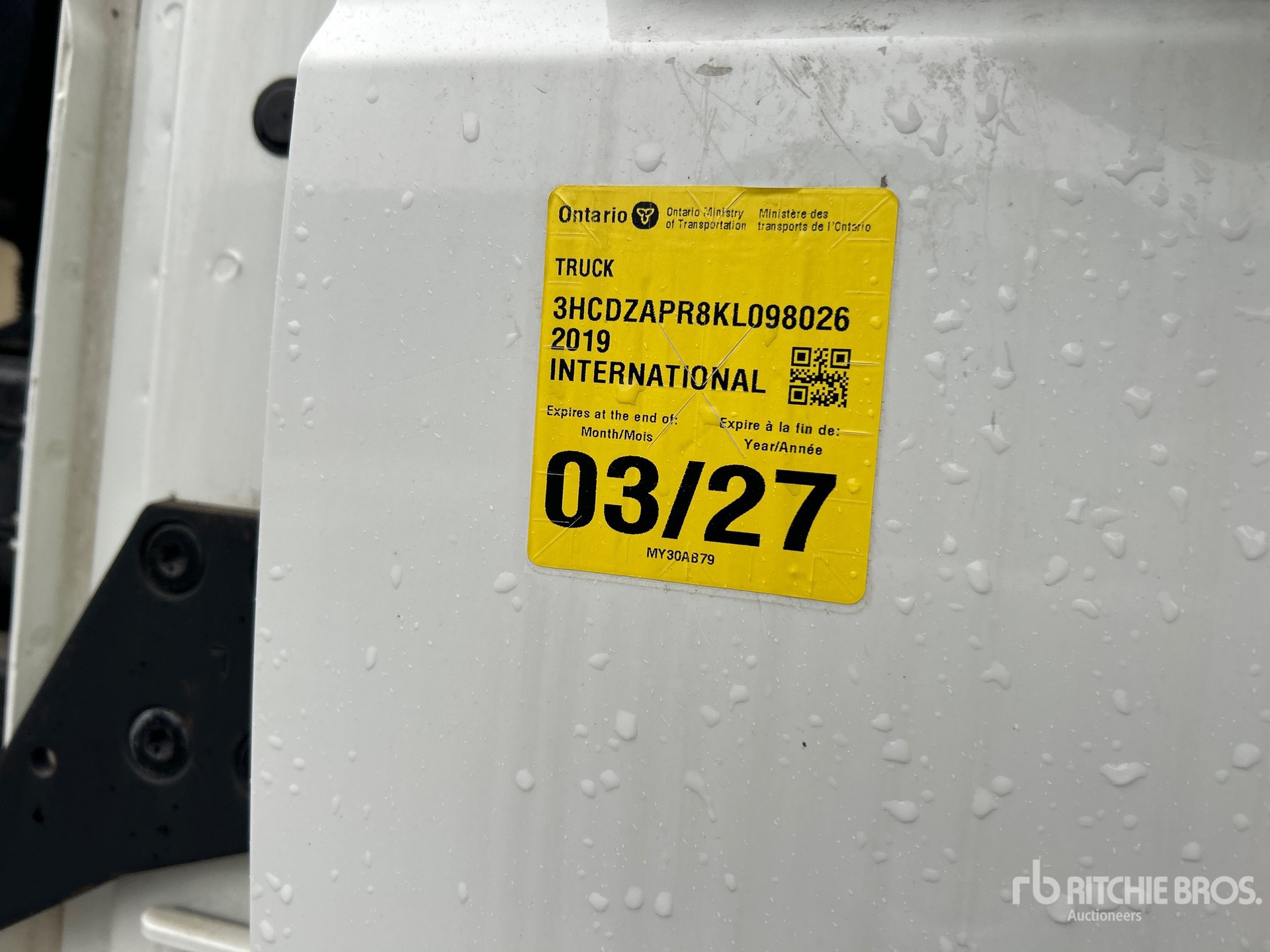 2019 International LT625