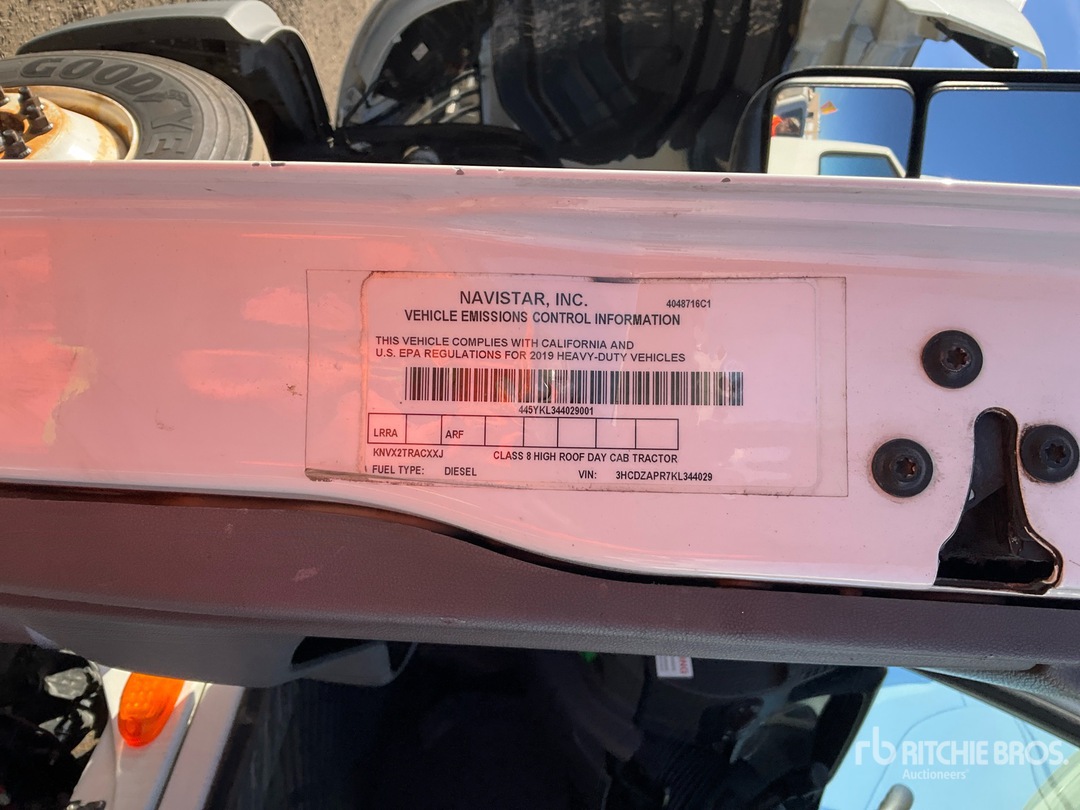 2019 International LT625