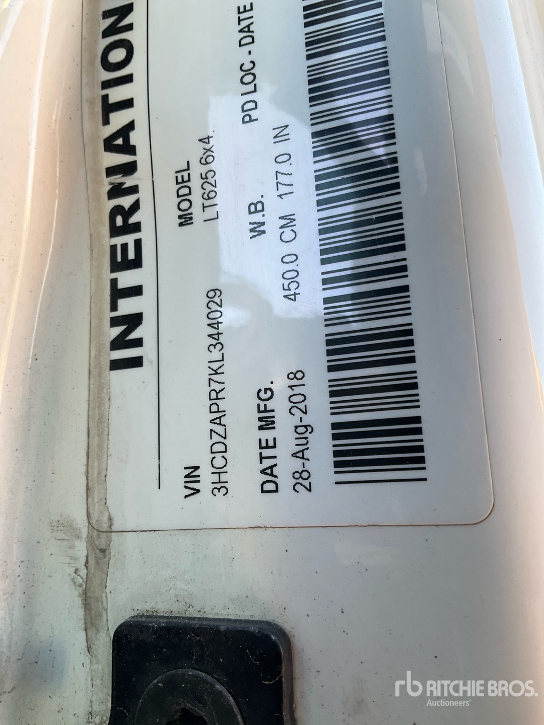 2019 International LT625