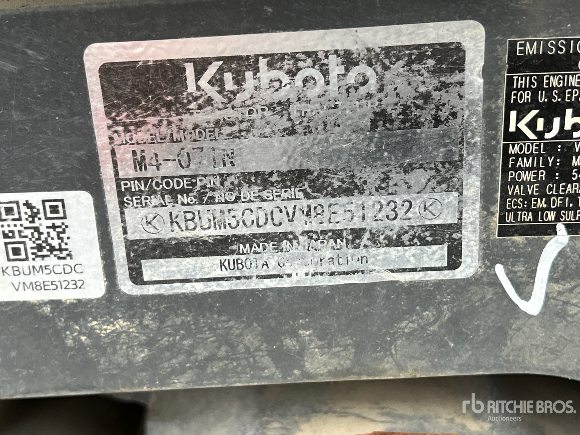 2021 Kubota M4-071