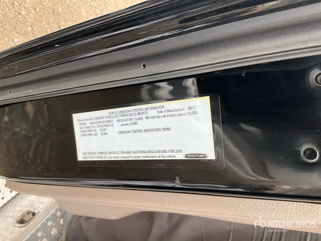 2018 Freightliner CASCADIA 125