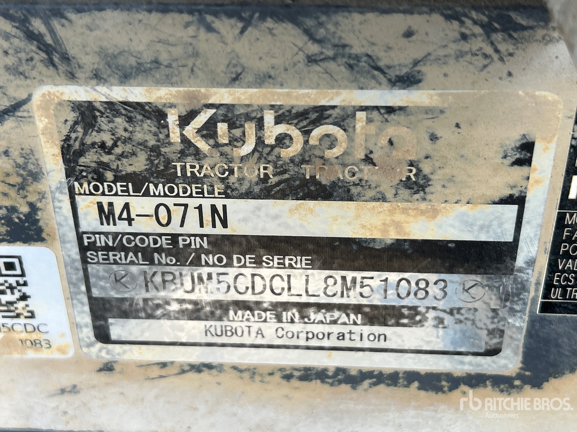 2021 Kubota M4-071