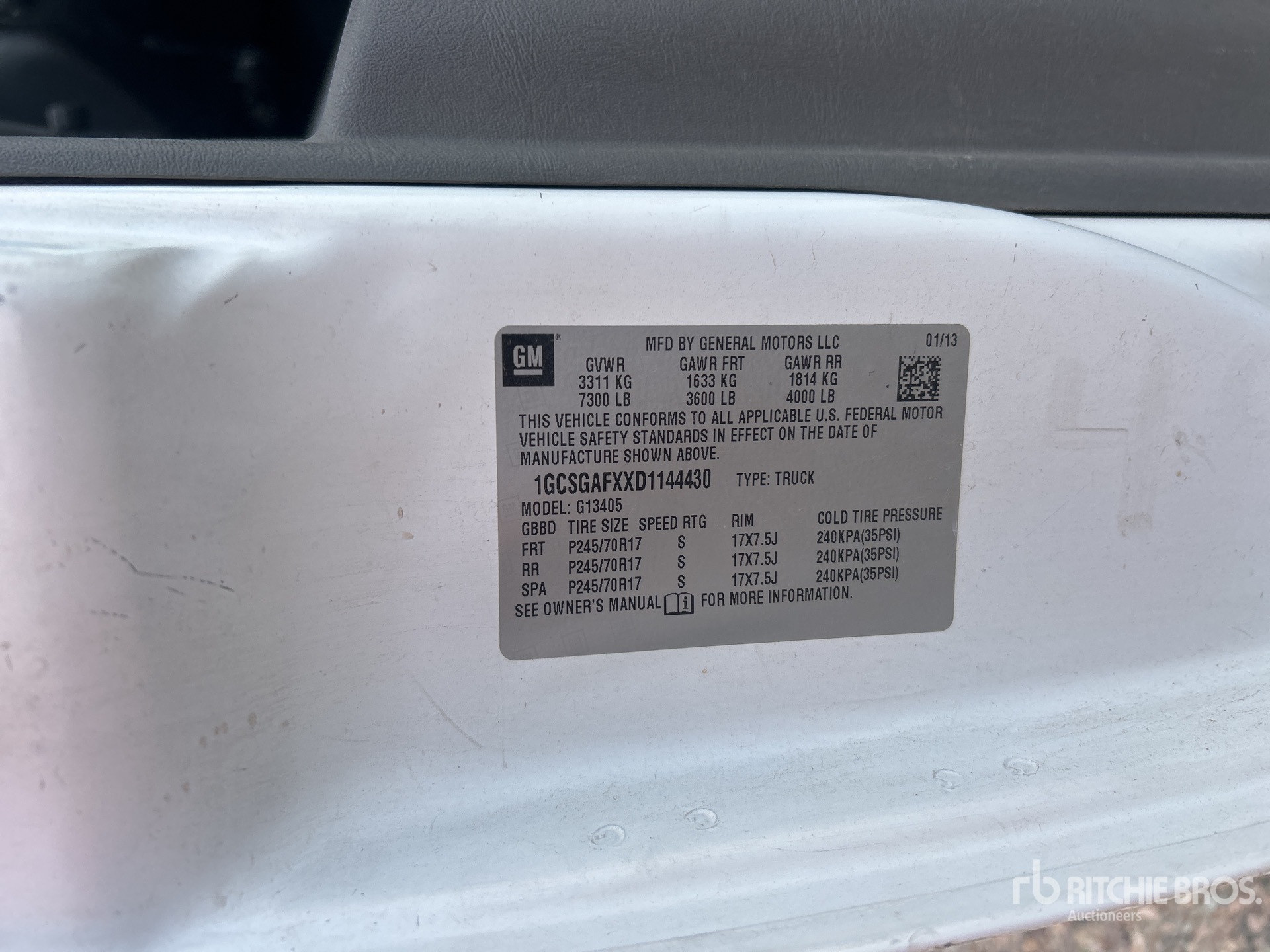 2013 Chevrolet EXPRESS