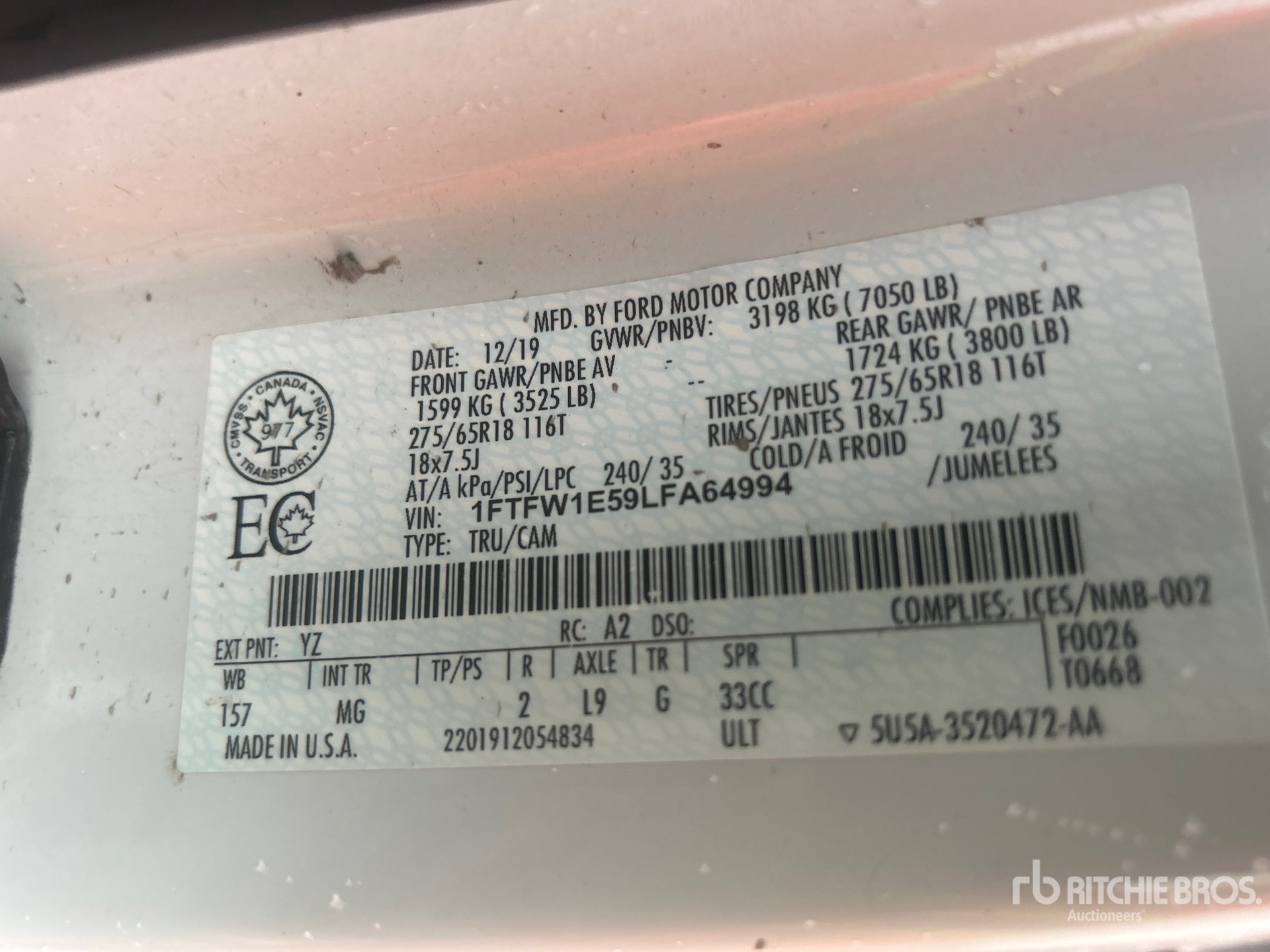2020 Ford F-150