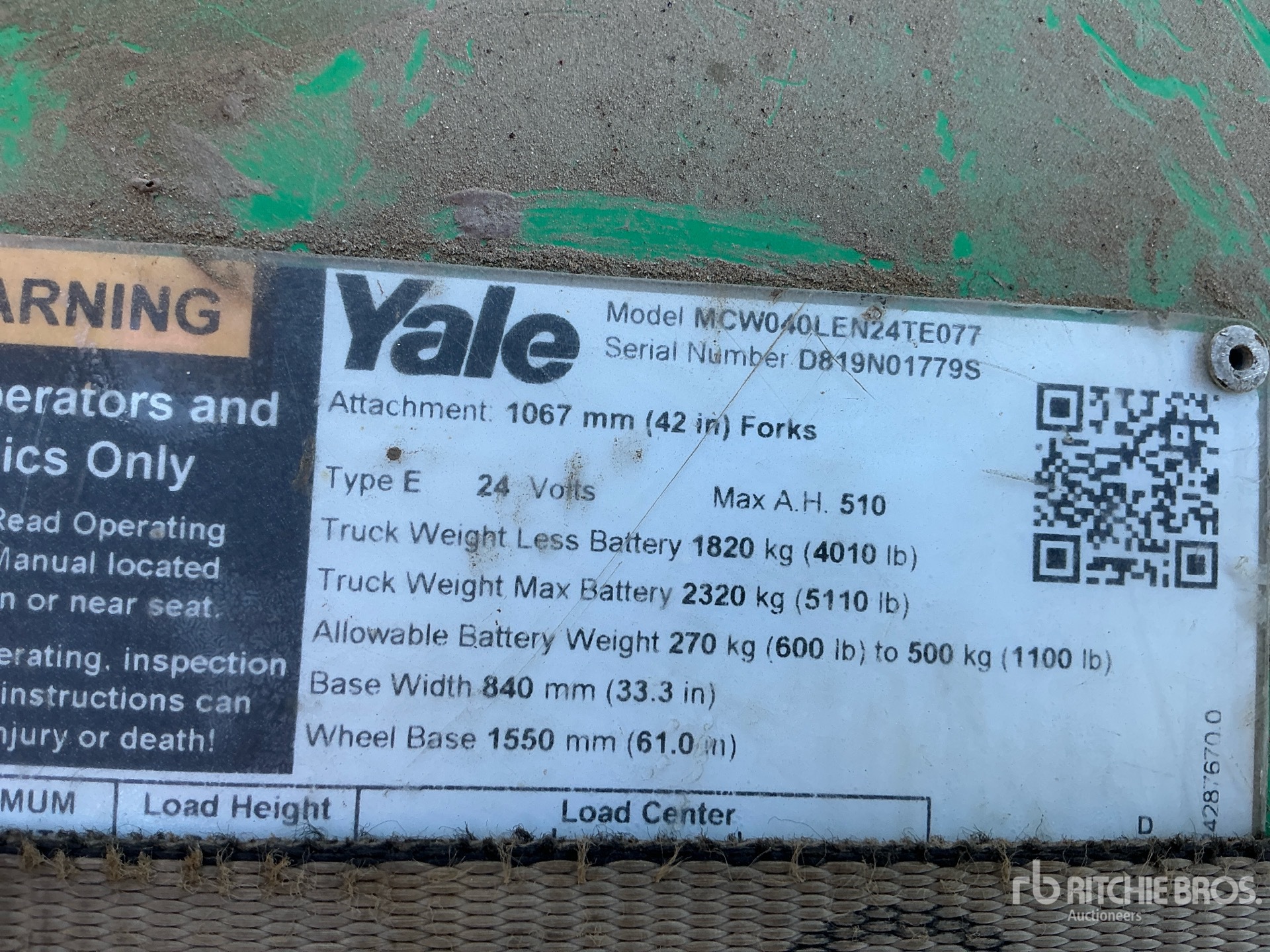 Yale 4000 LB