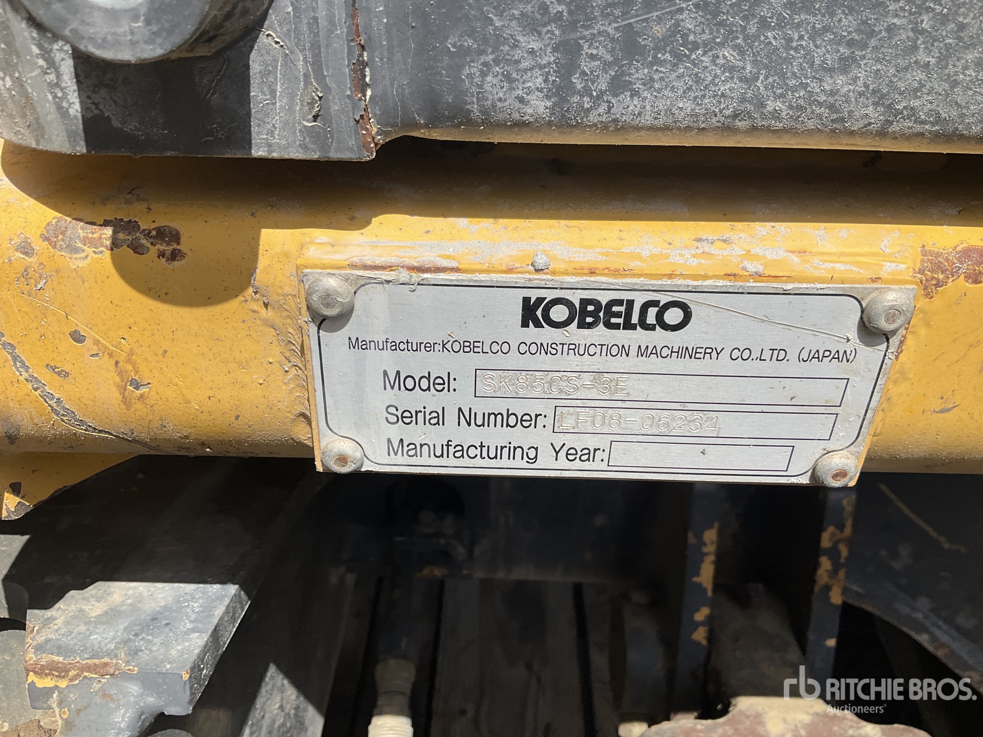 2017 Kobelco SK85CS-3E